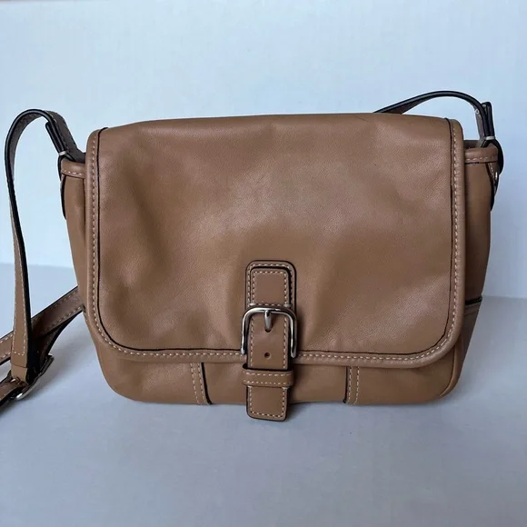 COACH Hadley Leather field Flap Crossbody Shoulder Bag F29763 - Picture 15 of 15